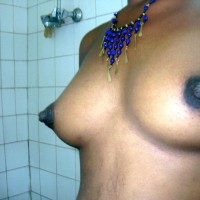 Black Girl with Perfect Tits and Hot Chocolate Puffy Nipples